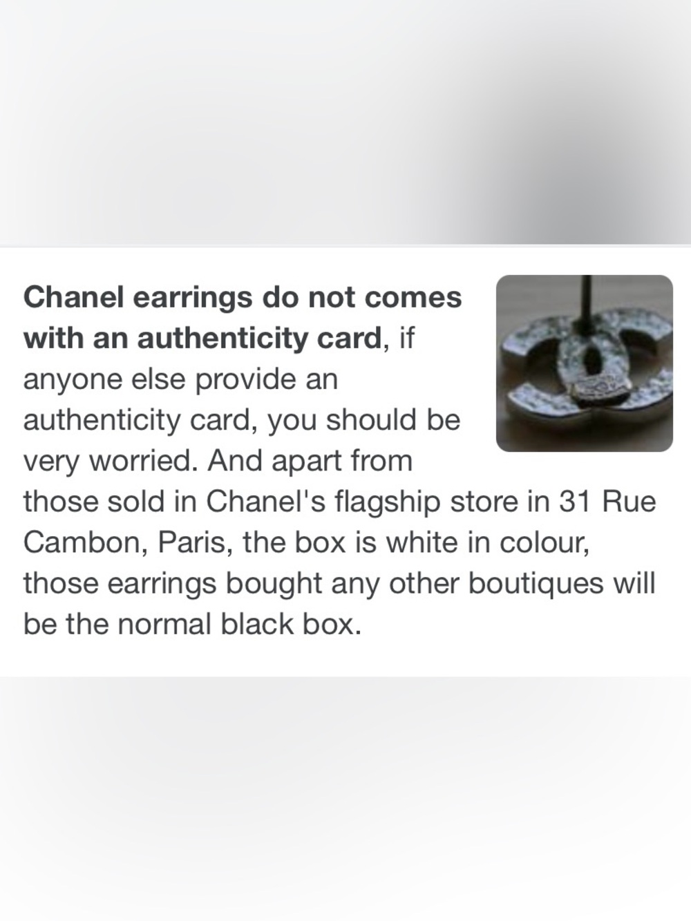 CHANEL Gold-tone Crystal and Pearl CC Drop Earrings with box and bag - Picture 9 of 10